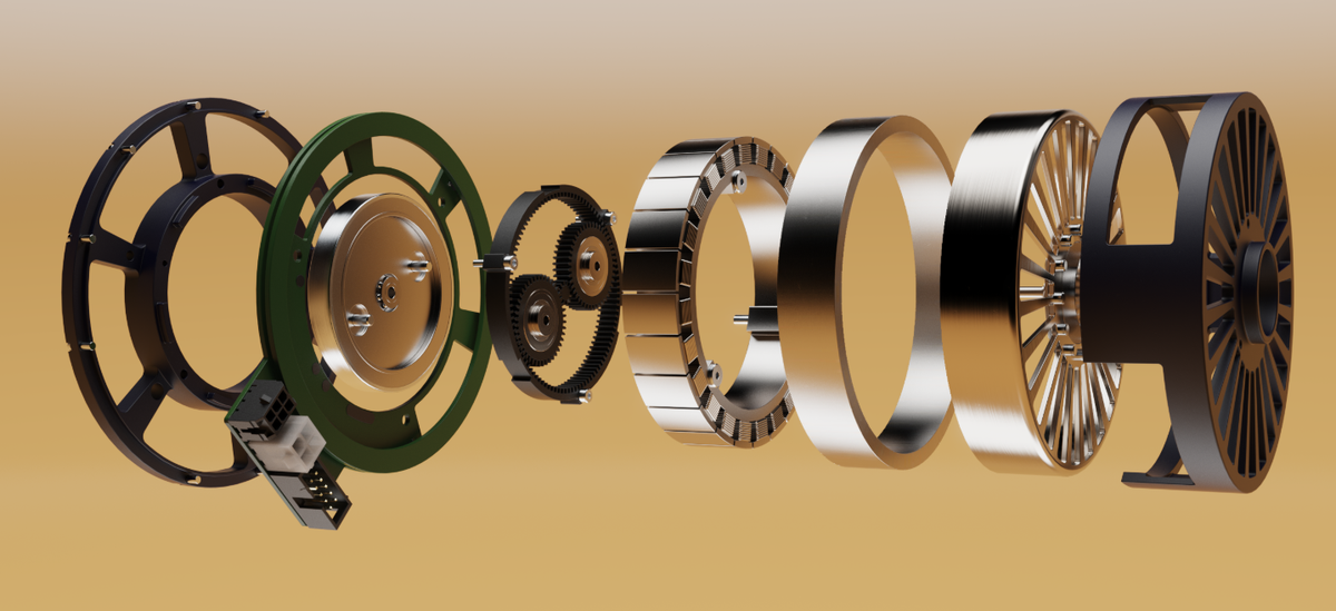 패러데이다이나믹스, 근육을 닮은 로보트  모터